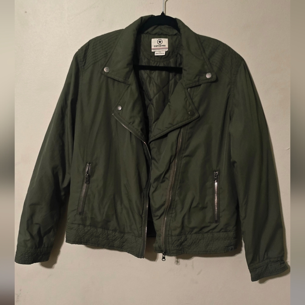 Converse Green Military Jacket